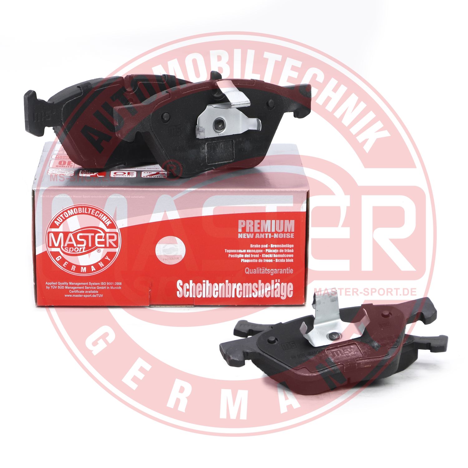 Placute frana MASTERSPORT GERMANY 13046072682N-SET-MS